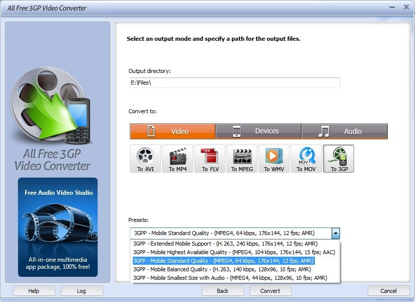 Video Output Profiles