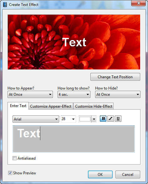 Create Text Animations