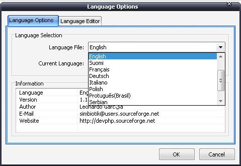 Multilingual support