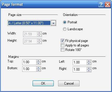 Page Format