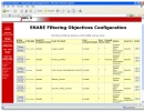 Objective Configuration screen