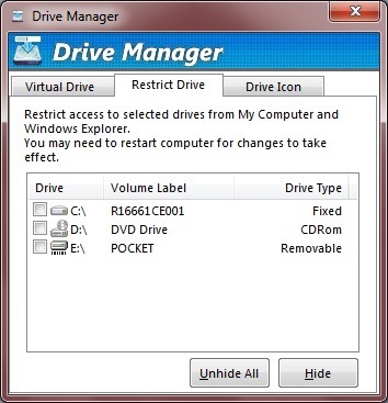 Drive Manager