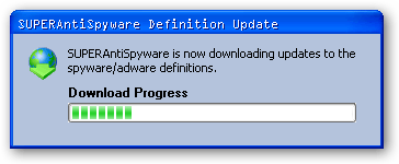 SuperAntiSpyware-Updating