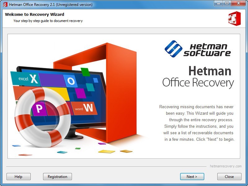 Office Recovery Window