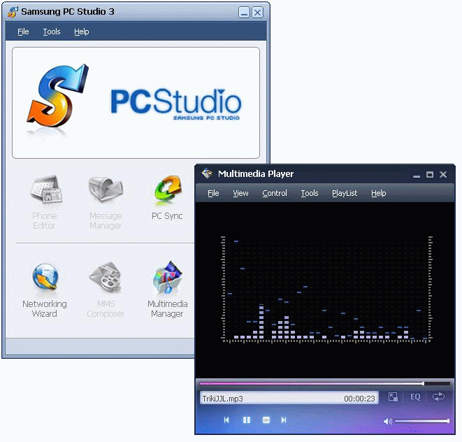 Samsung PC Studio - Mulimedia Player