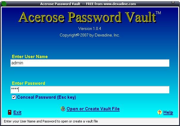 Setting Admin password