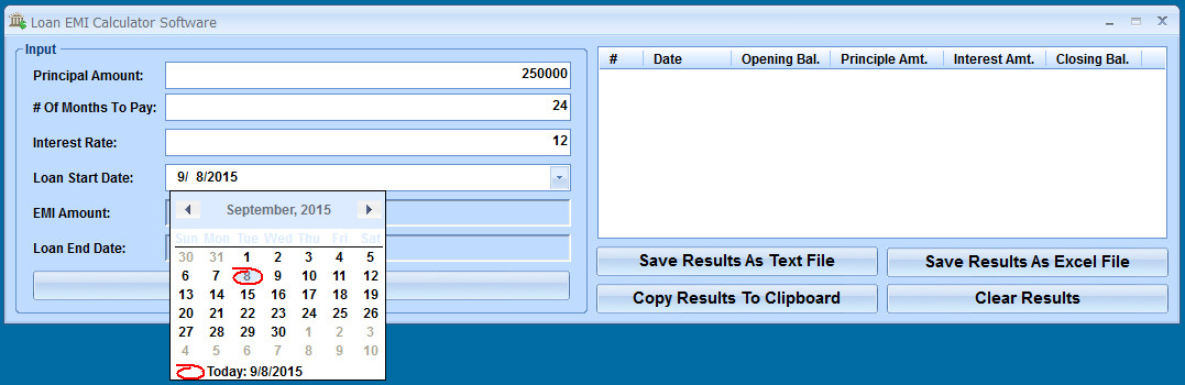 Providing Calendar Data