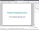 A sample powerpoint show before conversion