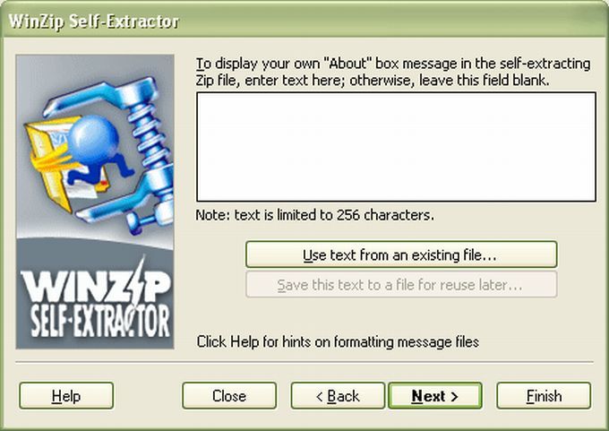 WinZip Text