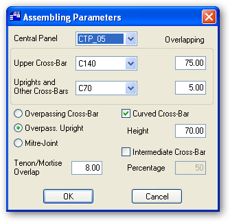 Assembling parameters