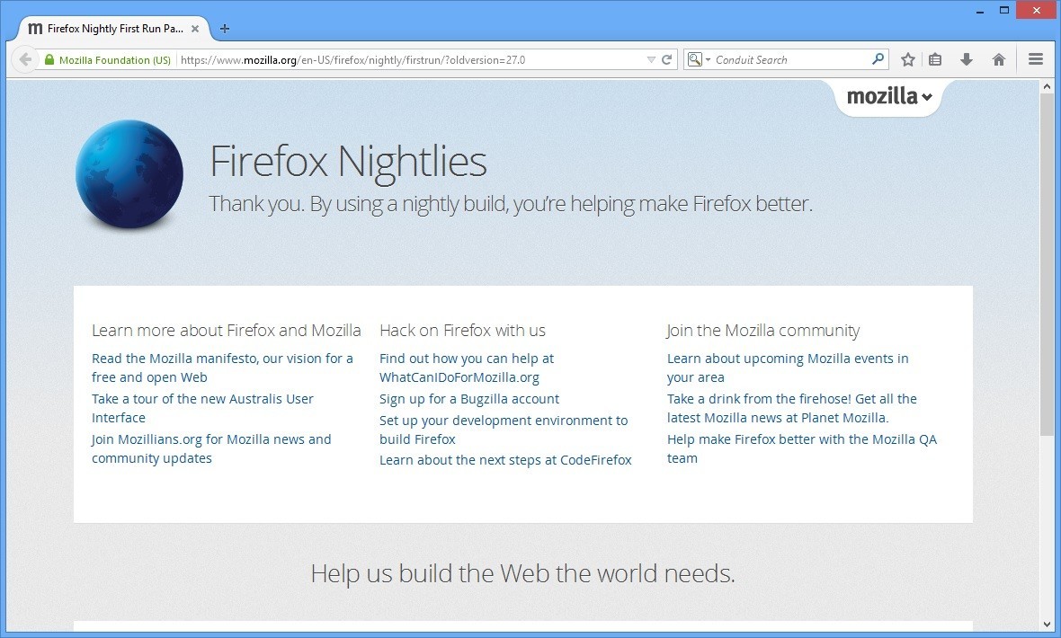 Firefox Nightly