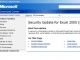 Microsoft Excel2000 Hotfix KB873372