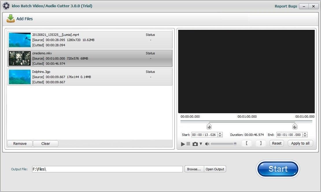 Batch Video/Audio Cutter