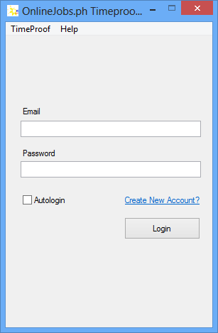 Login Window