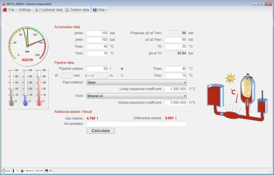 Calculation Window