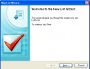 New List Wizard