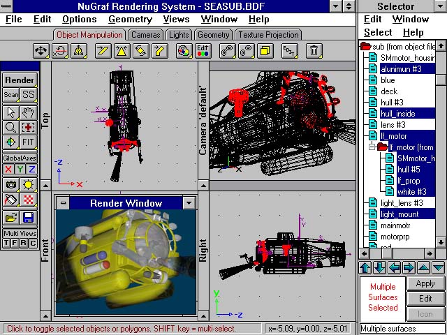 Rendering system