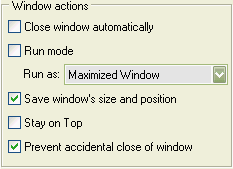 Main Window
