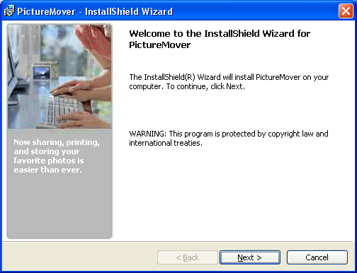 InstallShield wizard