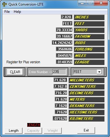 Calculation Window