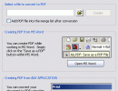 Create PDF window