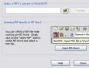 Convert PDF window
