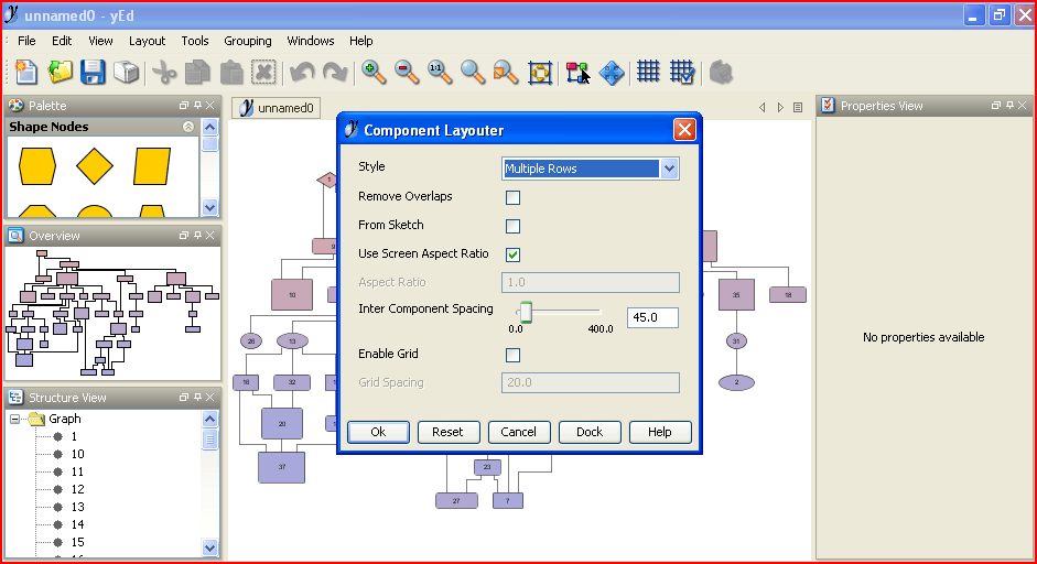 component layouter