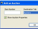 Add an auction