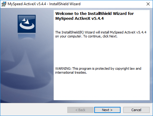 Installation wizard