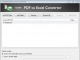 FirePDF PDF to Excel Converter