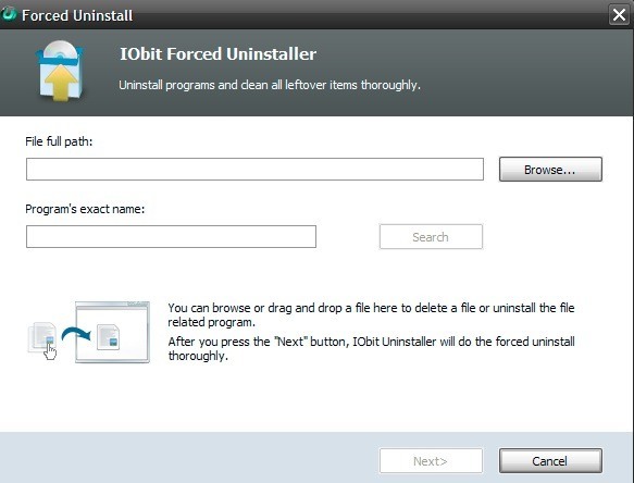 Forced uninstall