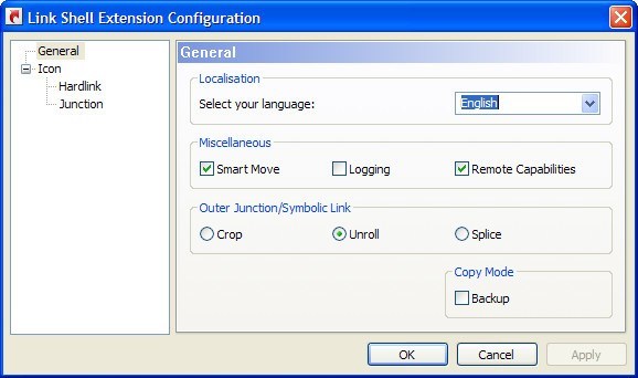 Configuration Window