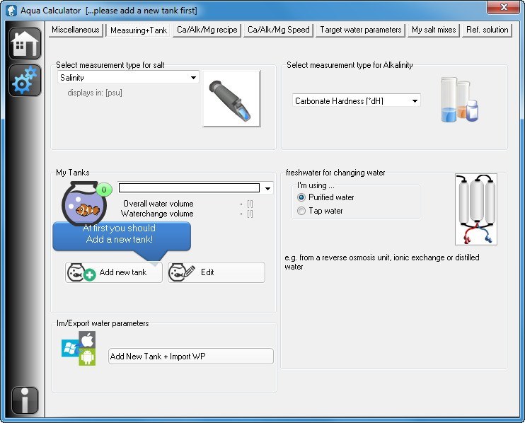 Calculation Window