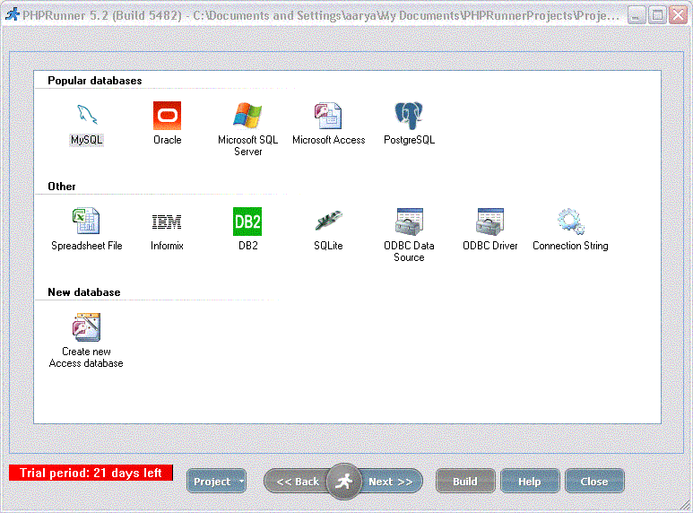 Database Type