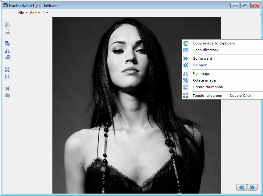 Image Viewer with Context Menu