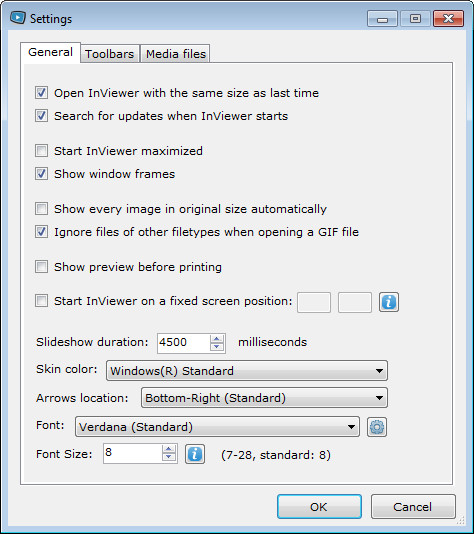 General Settings