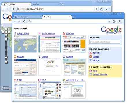 Google Chrome screenshot