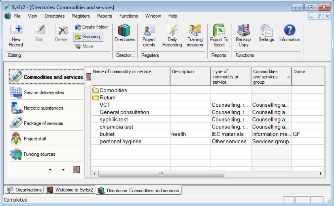 Database Window