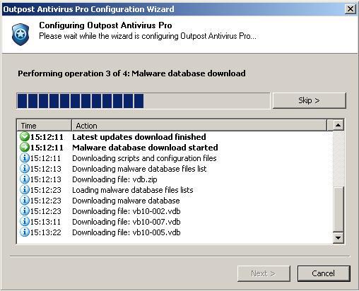 Downloading Malware Database