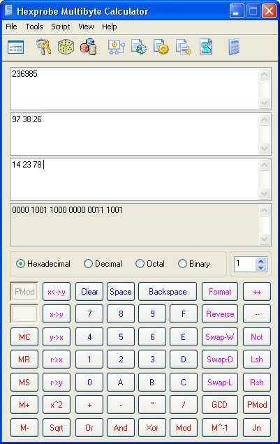 Calculation Window