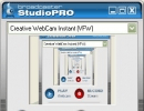Screen capture of Broadcaster StudioPro itself
