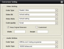 Configuring Conversion Settings