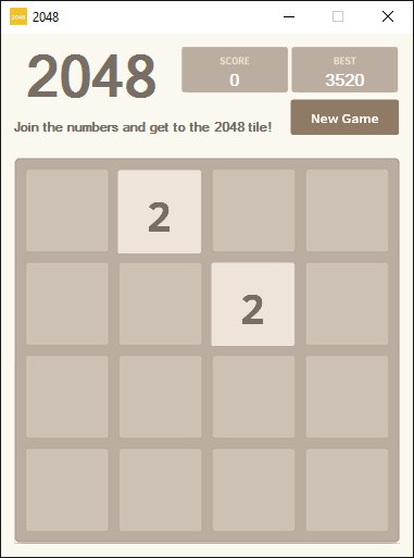 Starting a New Game