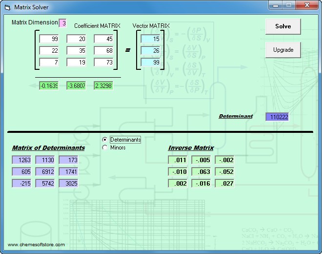 Calculation Window