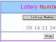 Lottery Number Picker