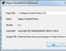 Importing file