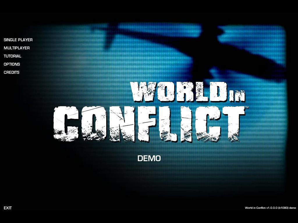 World in conflict demo