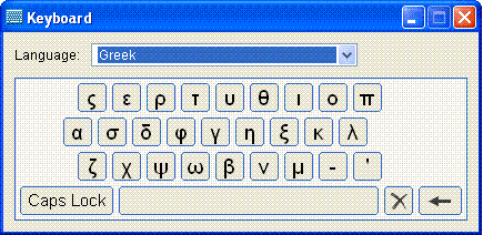 Virtual keyboard