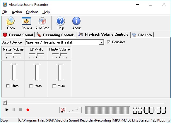 Playback Volume Controls