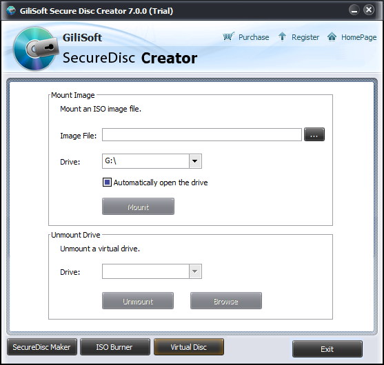 Virtual Disc Mounter